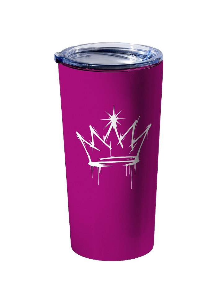 ONE KING Urban Crown Stainless Steel Tumbler Pink product image (1)