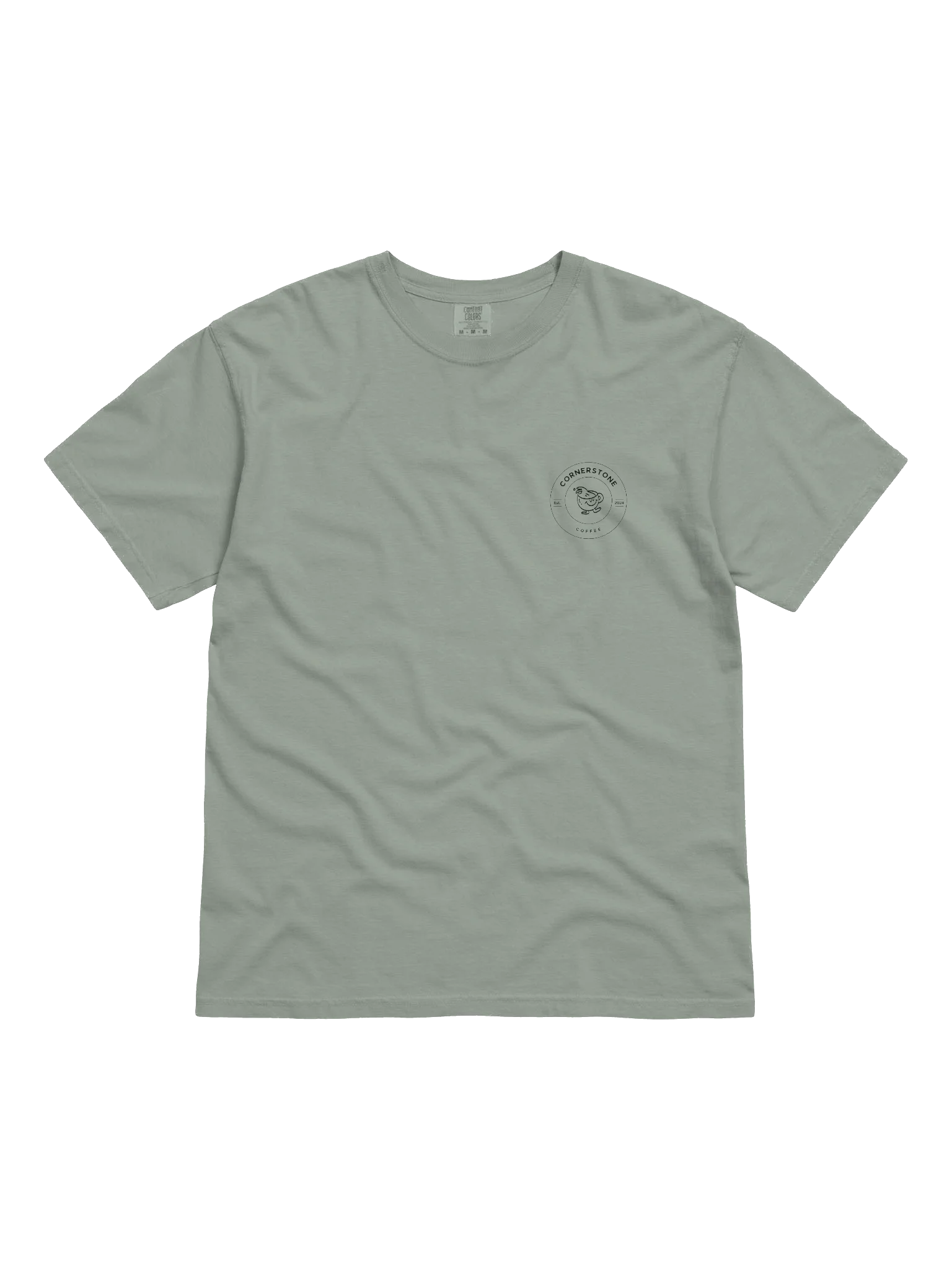 BLACK LOGO BASIC TEE product image (1)