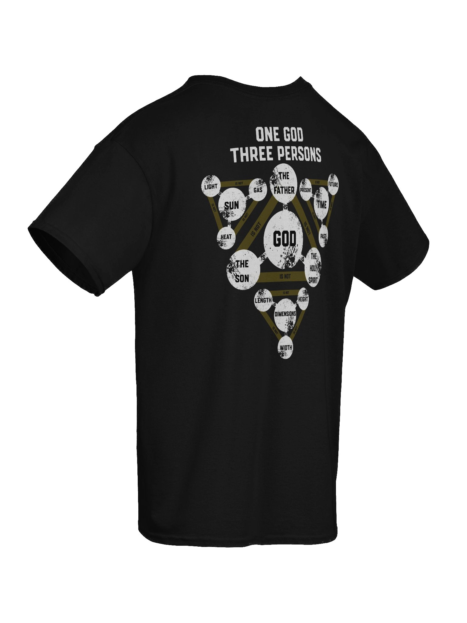 YHWH Heavyweight Tee - 1 God 3 Persons product image (5)