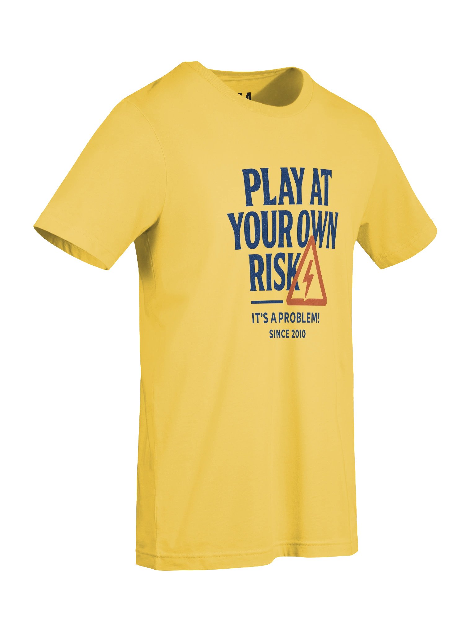 "PLAY AT YOUR OWN RISK" - Statement Graphic Tee product image (41)