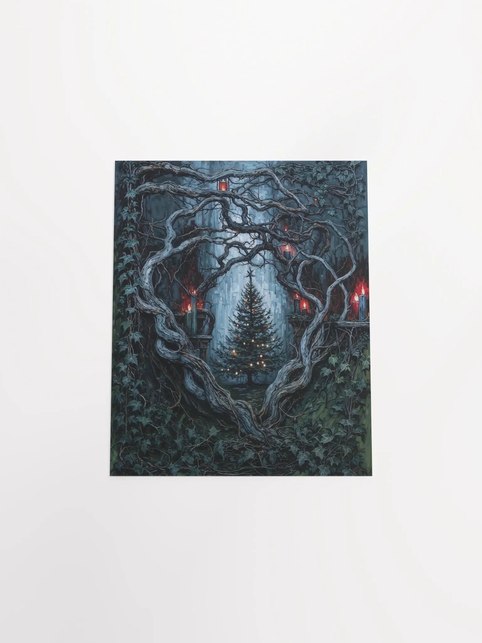 Dark Christmas Pathway Poster product image (23)