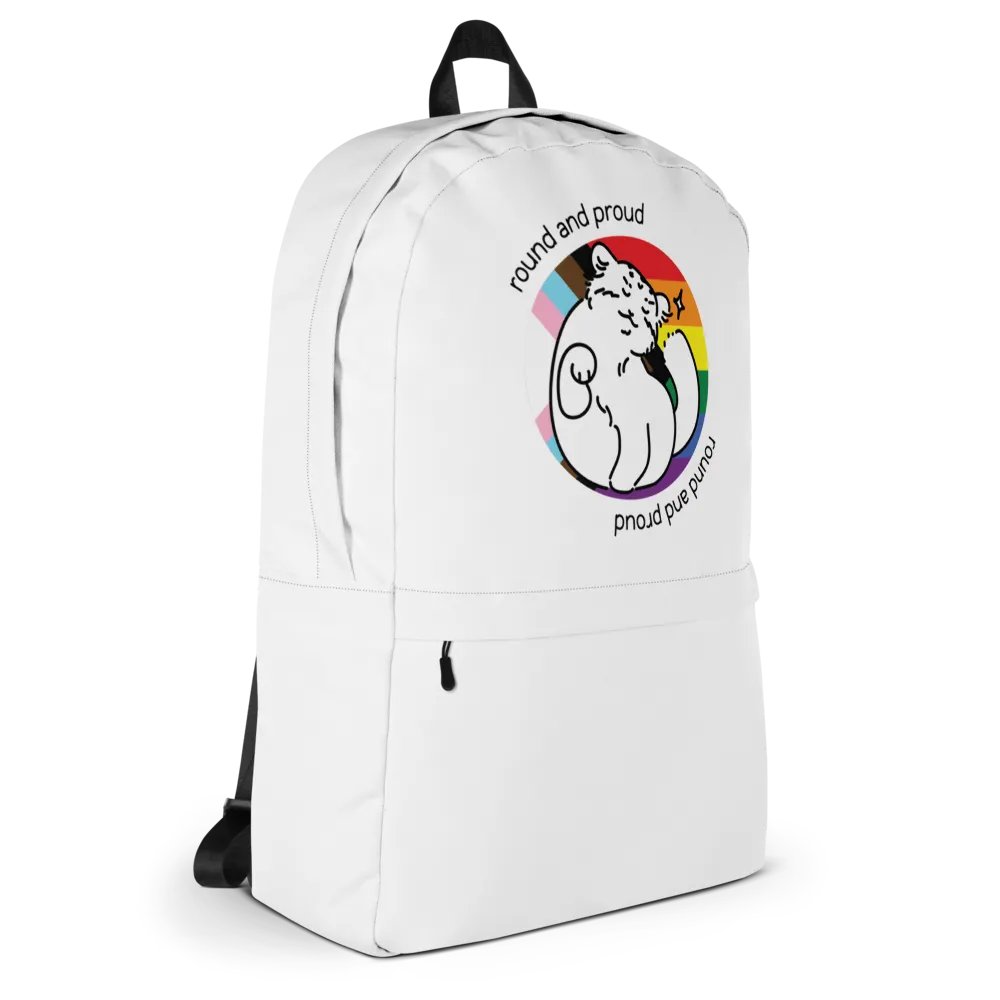 Round and Proud Manul Pride Version - Backpack product image (4)