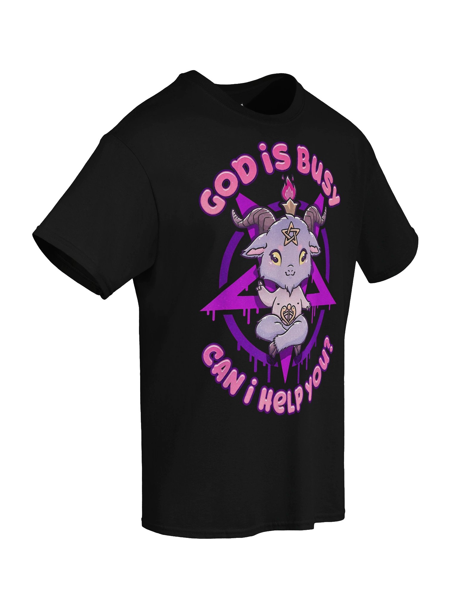 God Is Busy Baphomet Tee product image (2)