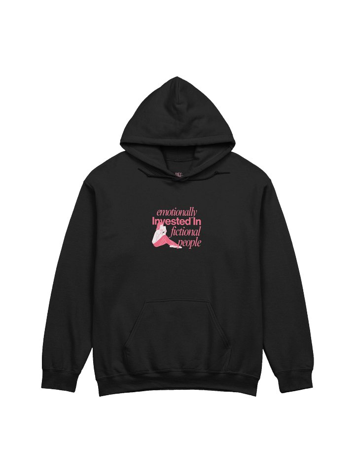 emotionally invested in fictional people hoodie product image (3)