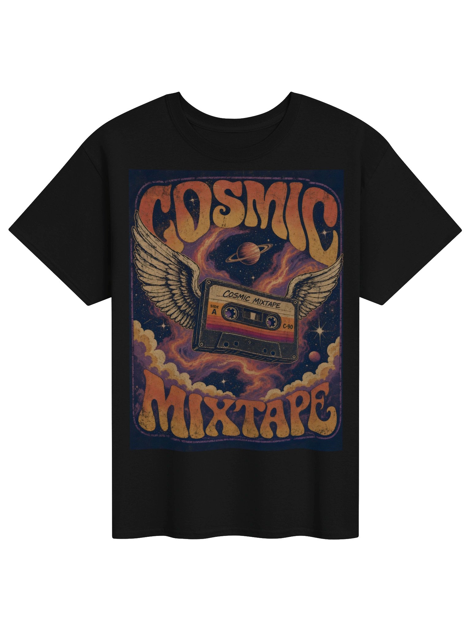 Cosmic Mixtape Retro Space Tee product image (1)