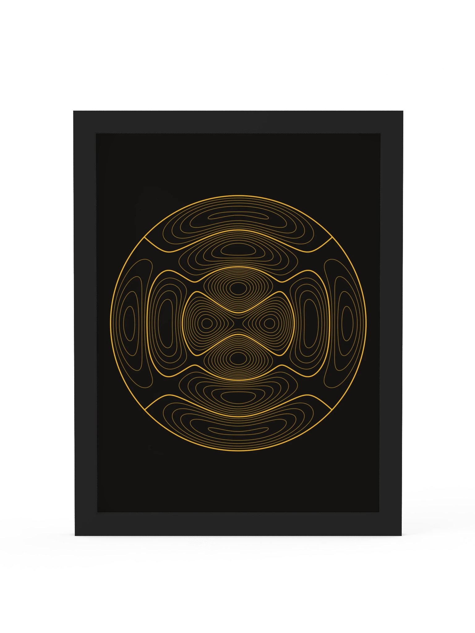Heart · Lines Framed Poster product image (43)