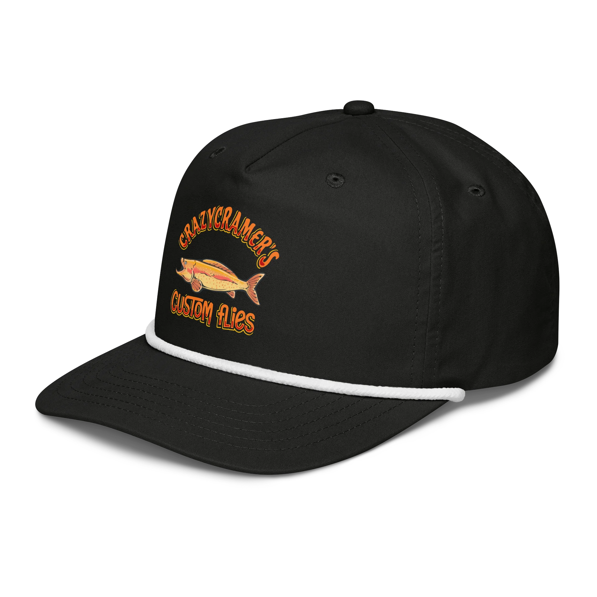 CrazyCramerCustom Flies Rope Hat product image (7)