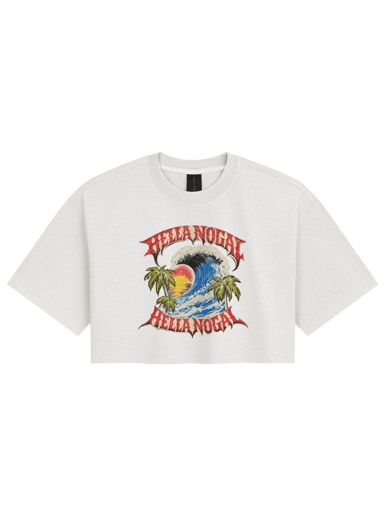Women’s Garment Dye Cropped HN-Tee product image (3)