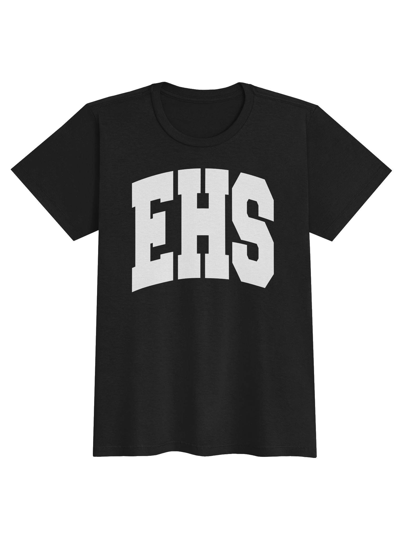 Custom Arched School Letters Women’s Soft T-Shirt product image (1)