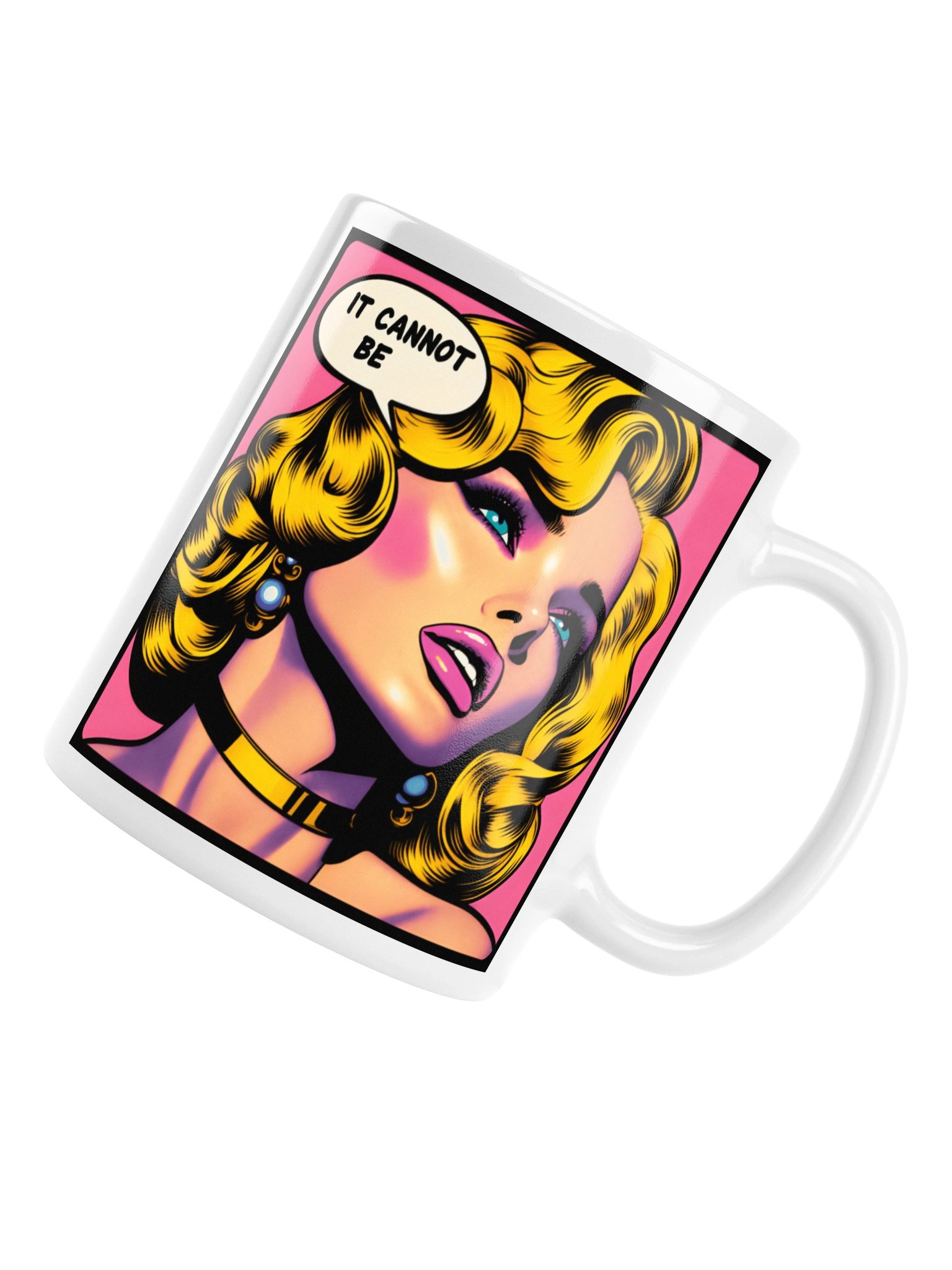 It Cannot Be Mug - Pop Art Comic Sassy Coffee Cup product image (2)