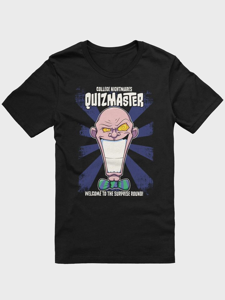 Quizmaster Supervillain T-Shirt – Funny College Student Tee product image (1)