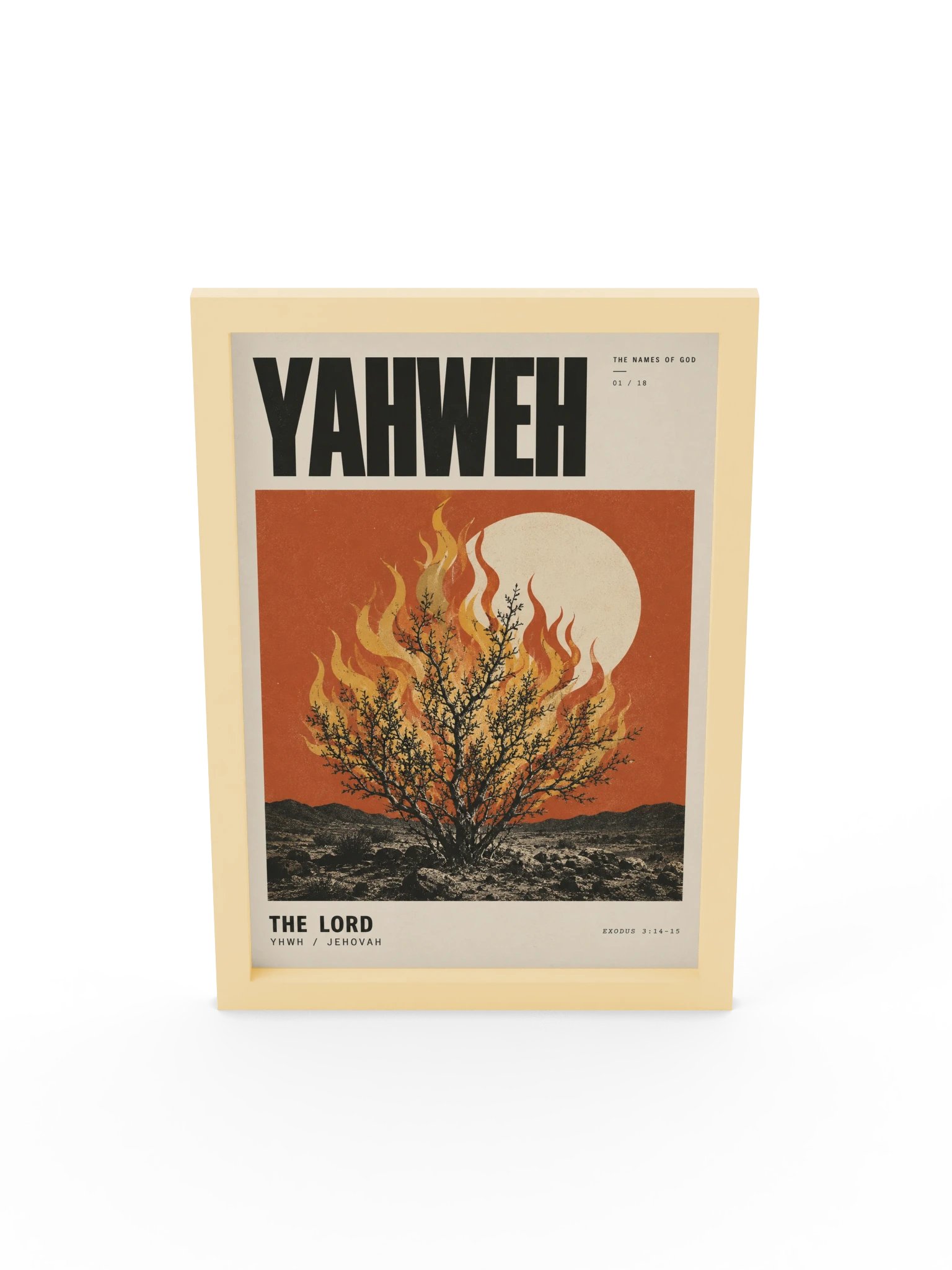 Yahweh | Names of God Framed Print product image (9)