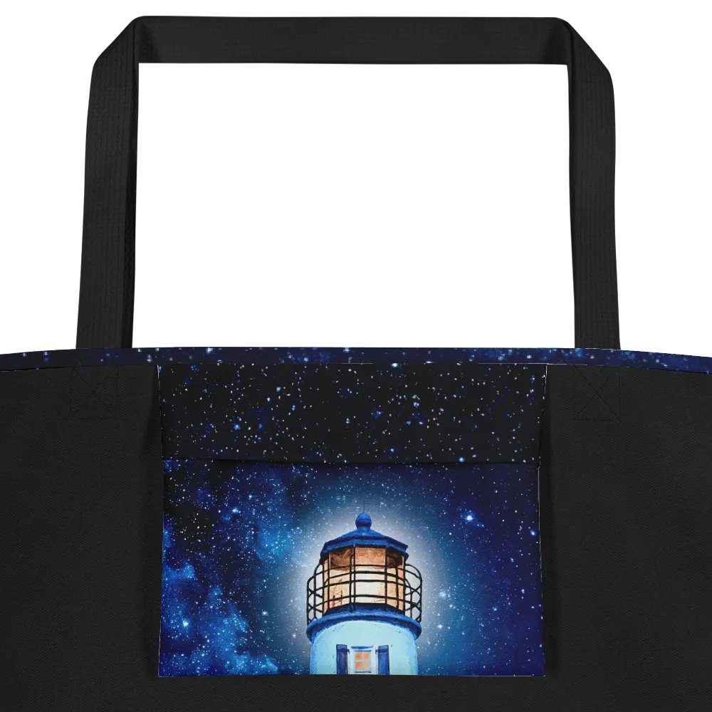St. George Island Lighthouse by Night – Florida Tote Bag product image (10)