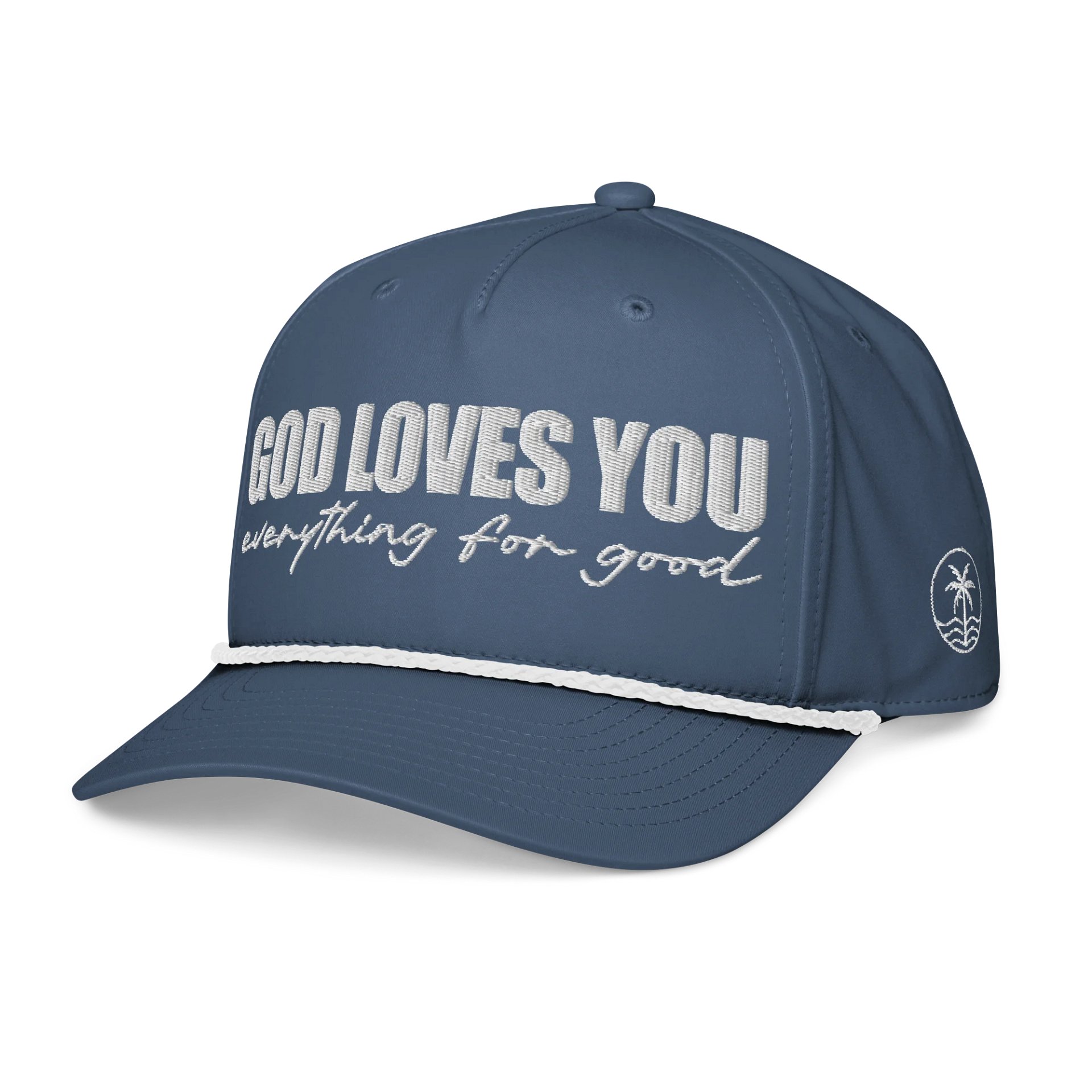 God Loves You Rope Hat product image (6)