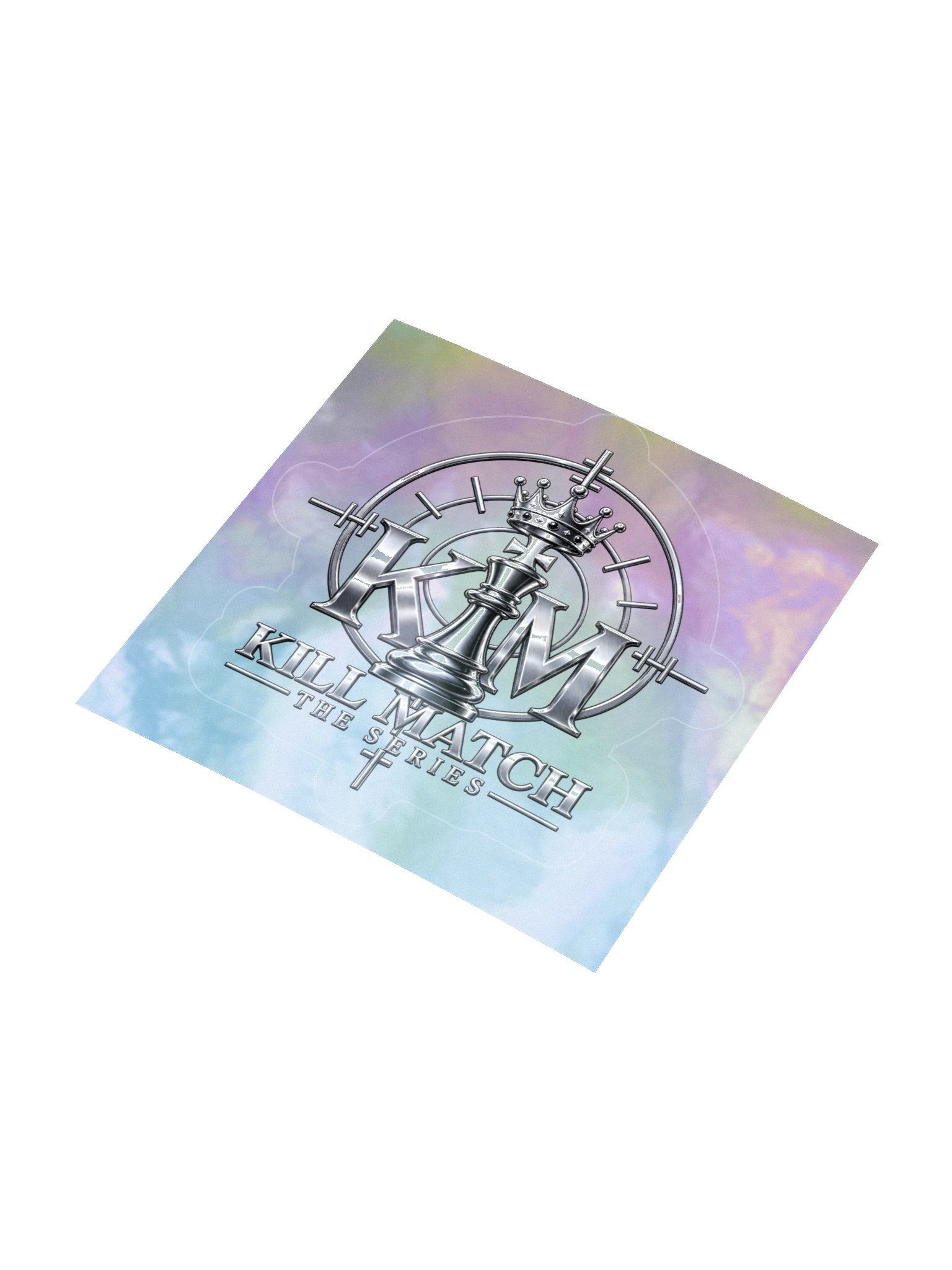 KILL MATCH — Holographic KM Sticker product image (7)