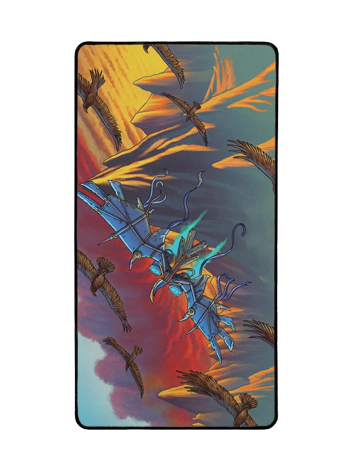 'Thopter' Hand Drawn Playmat by DarkSideTokens! product image (2)