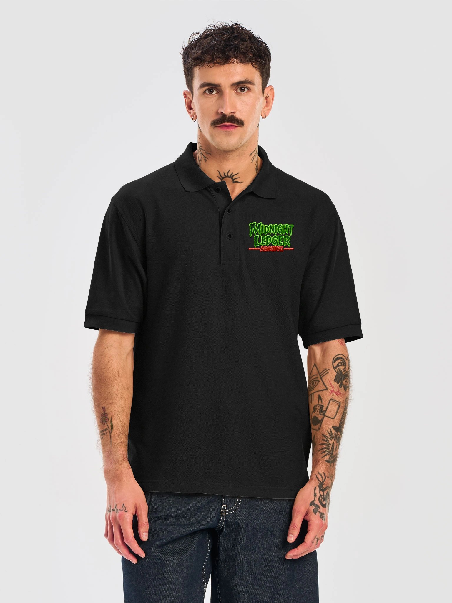 Midnight Ledger Archive Polo Shirt product image (5)