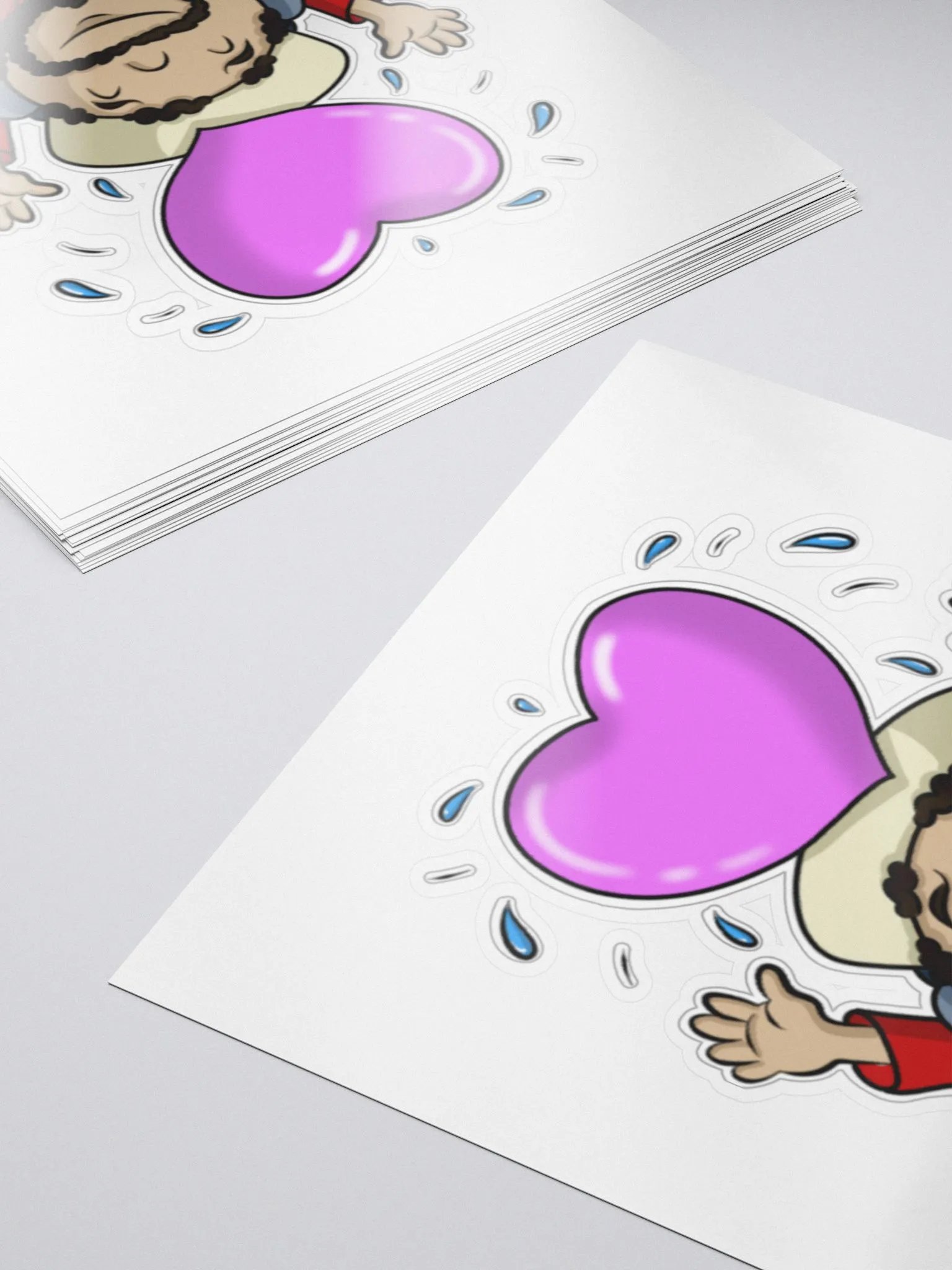 Heart Lou Sticker product image (5)
