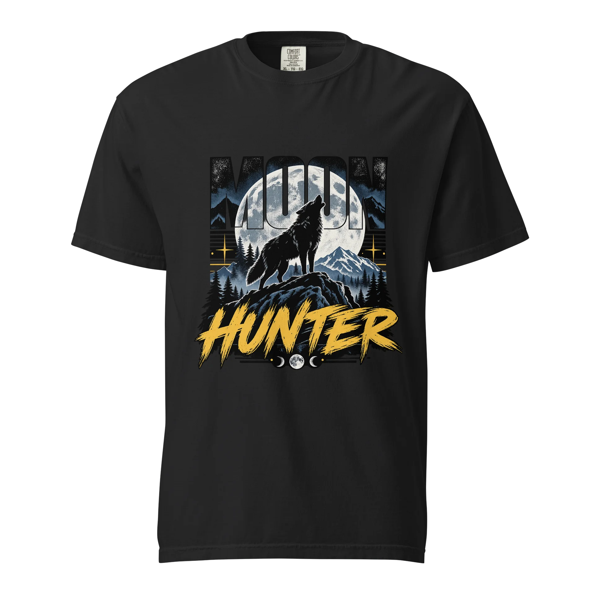 Hunter Moon Wolf Graphic Tee product image (1)