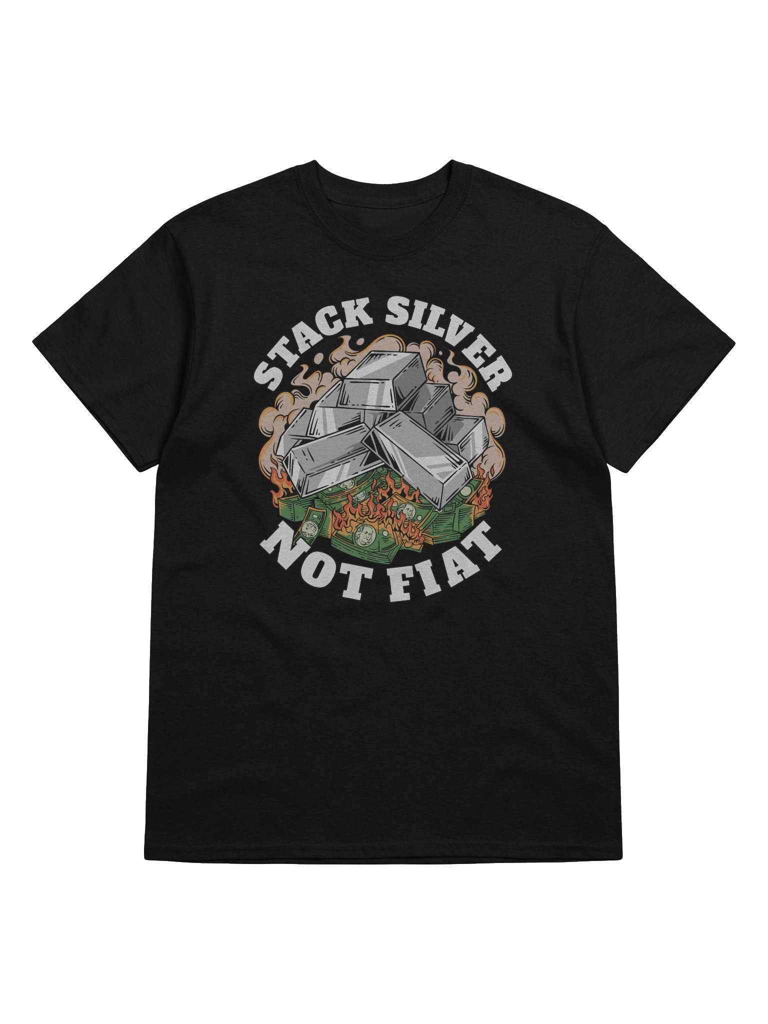 Stack Silver Not Fiat T-Shirt product image (4)