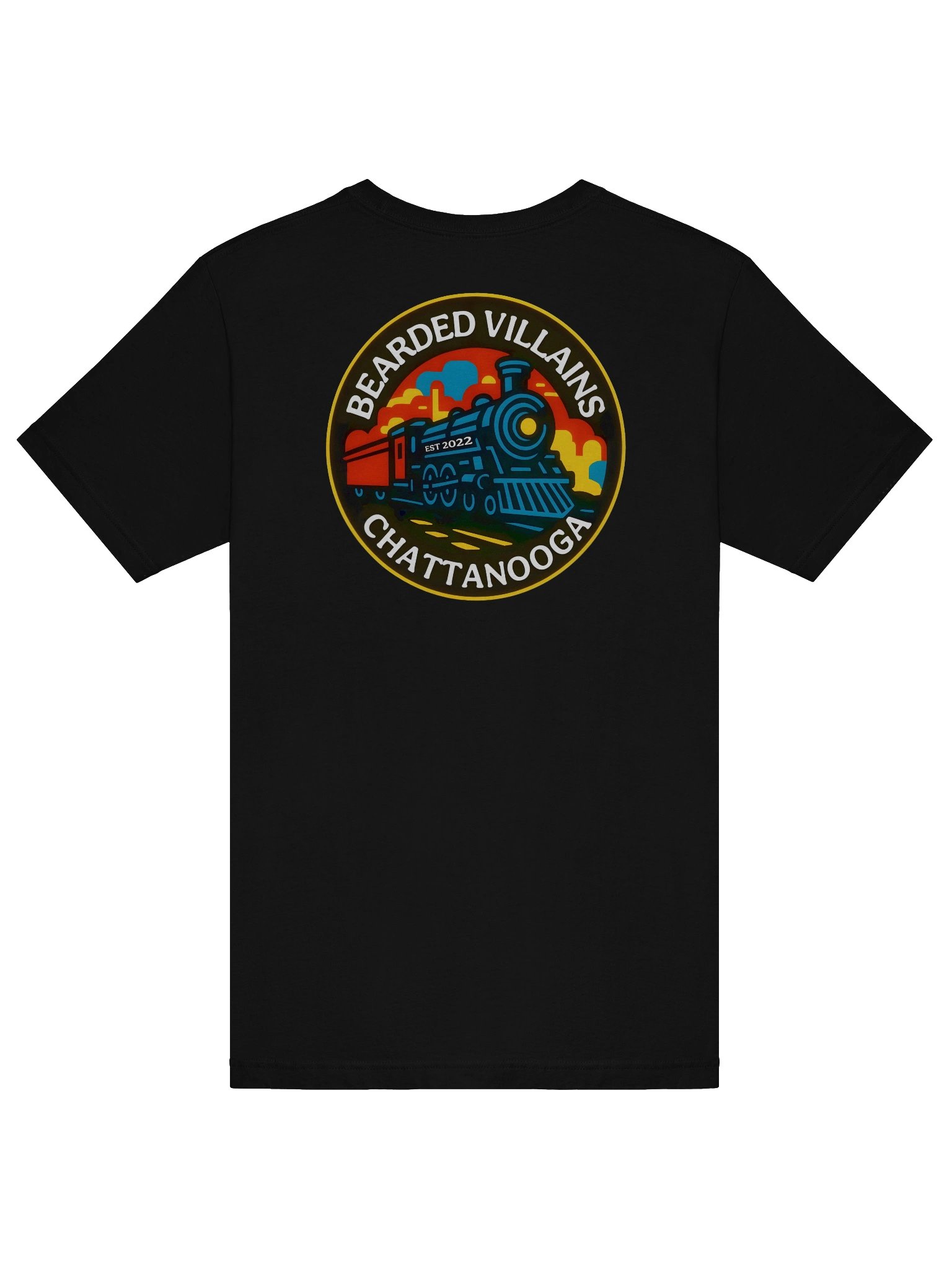 Chattanooga Bearded Villain logo T-Shirt product image (33)