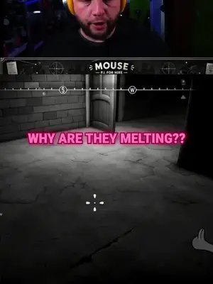 why are these enemies melting?? #MOUSEPIForHire #gamingfails #shroudedgaming #confused