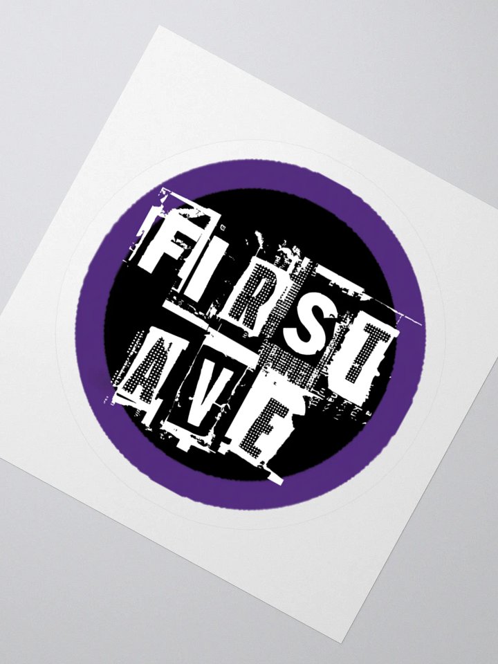 First Ave Logo Stickers product image (5)