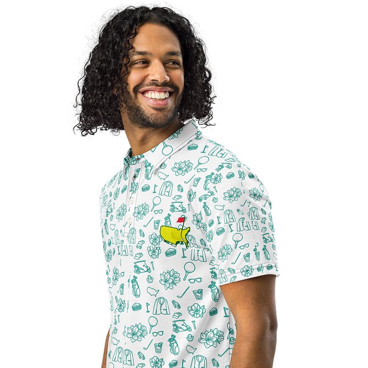 Masters Golf Polo Shirt - Augusta Traditions Pattern Performance Golf Tee product image (2)