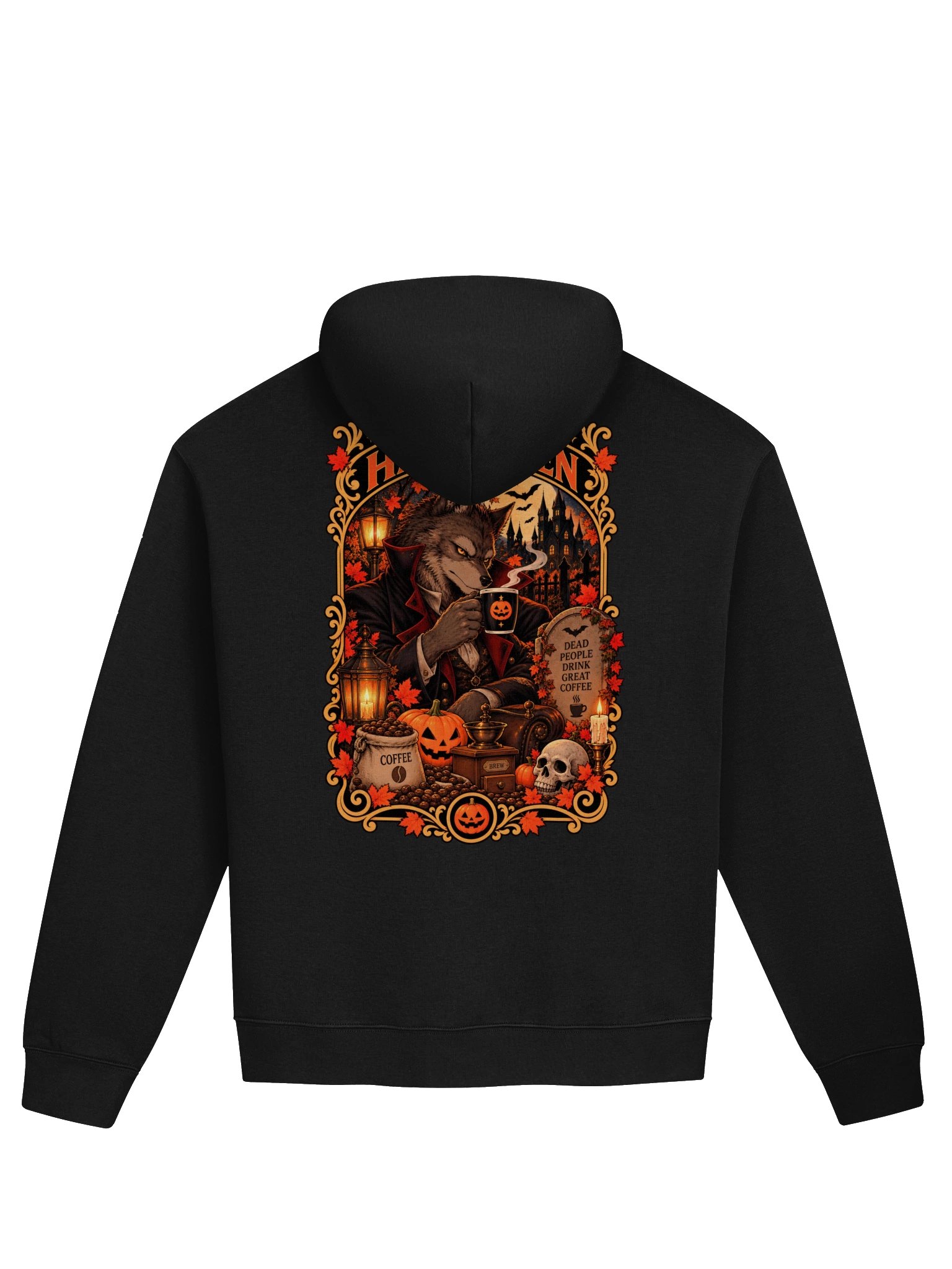 Halloween – Werewolf Coffee | Men's Hoodie product image (8)