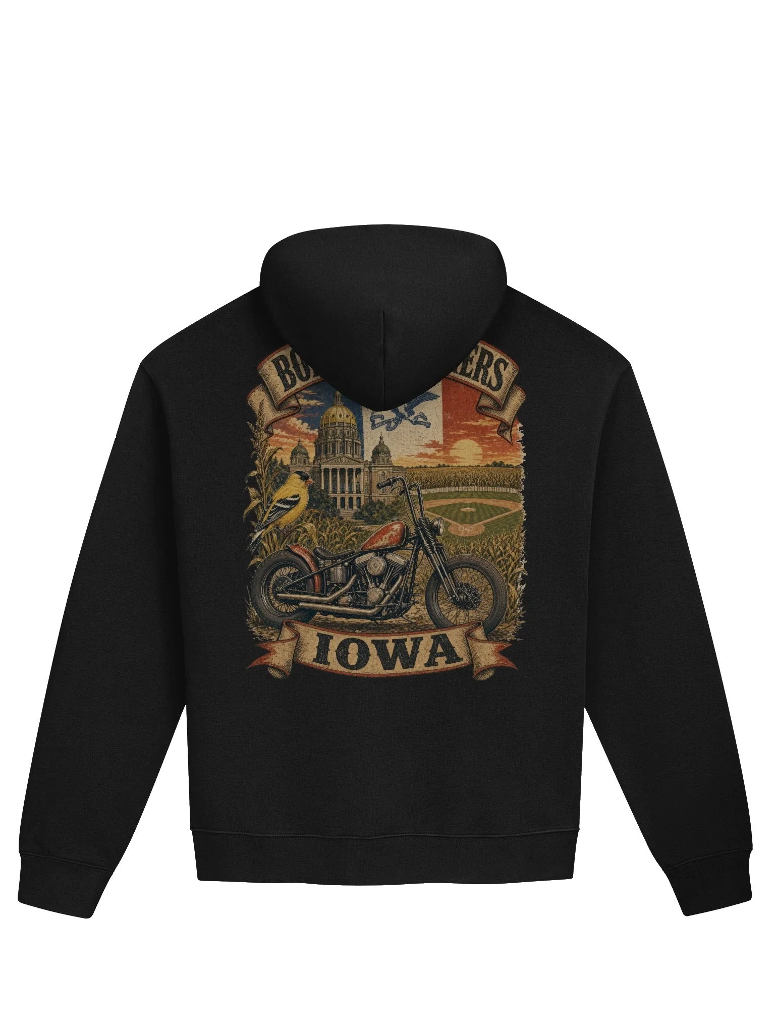 Bobber Brothers - Iowa Hoodie