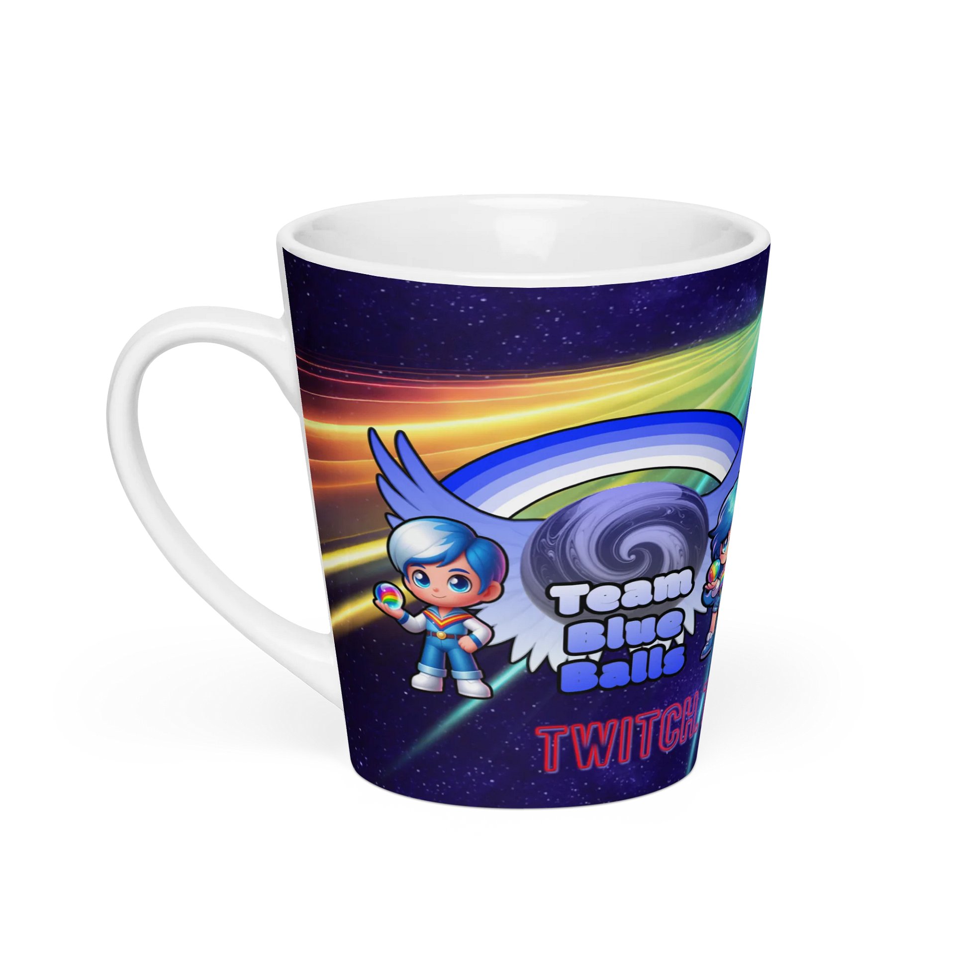 Team Blue Balls Latte Mug product image (1)