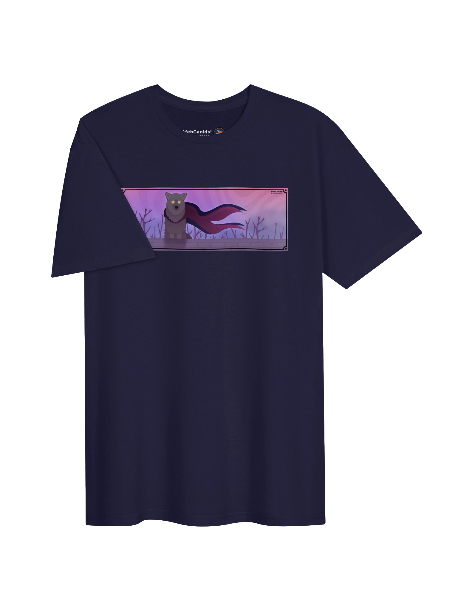 Aura Farming Wolf T-Shirt product image (3)