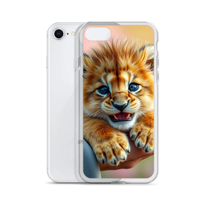 Lion Cub Blue Eyes iPhone Case product image (51)