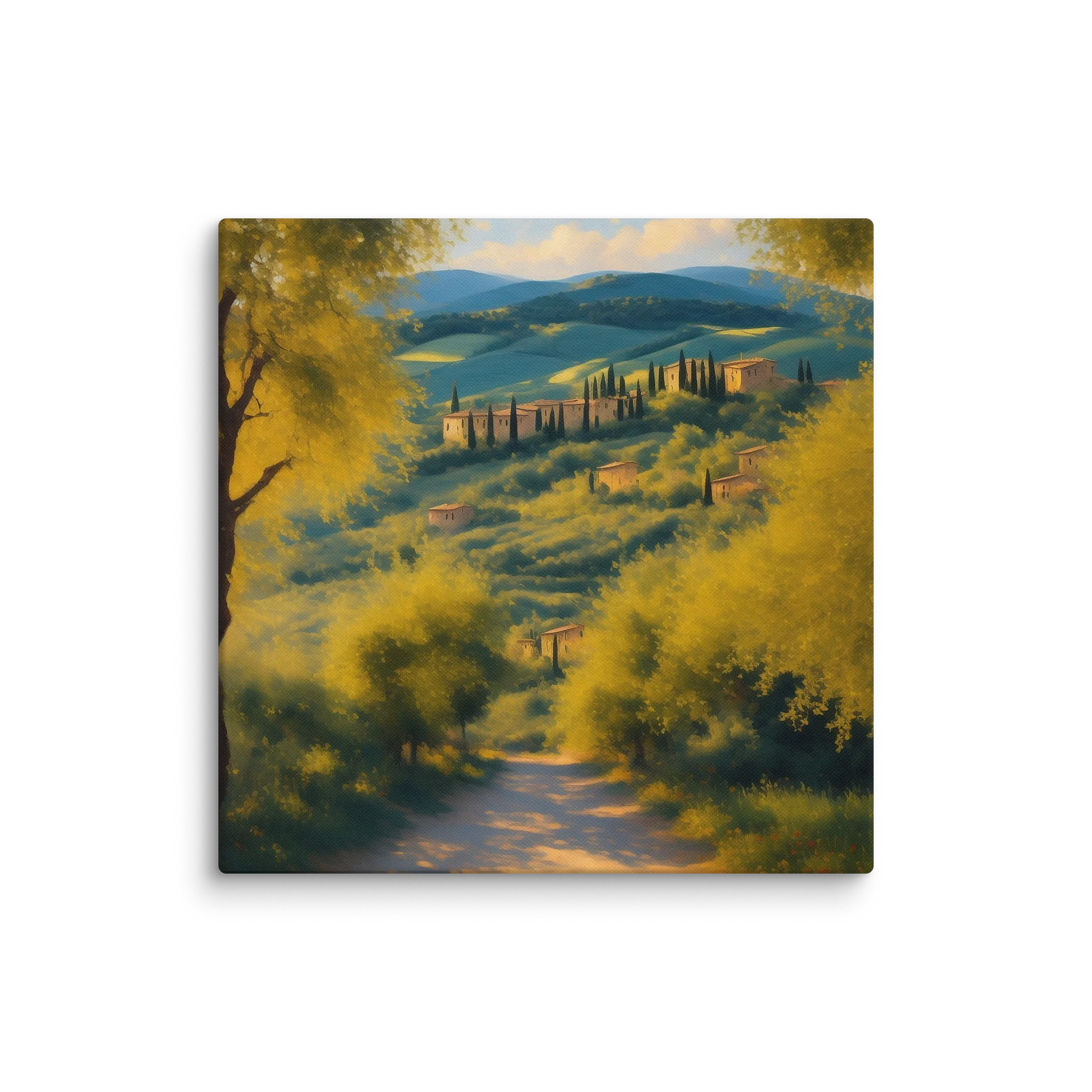 Mediterranean Serenity – Hillside Town Path product image (1)