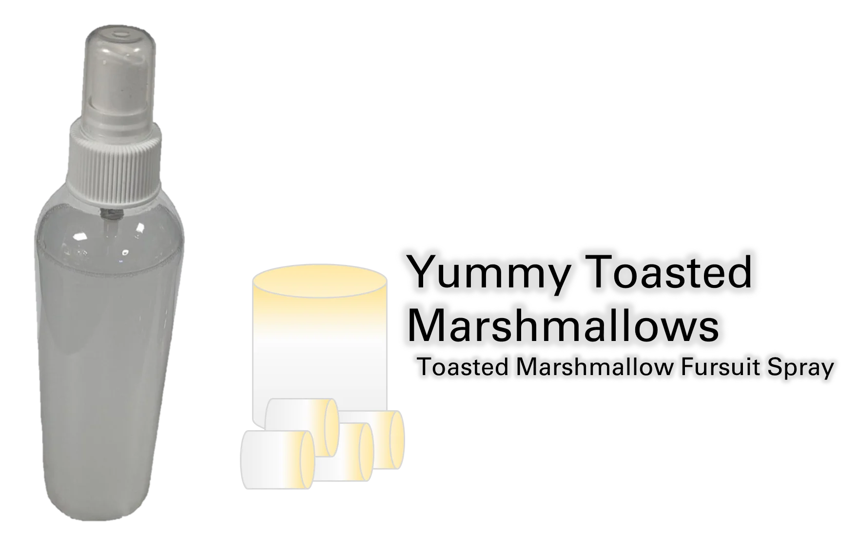 Yummy Toasted Marshmallows - Toasted Marshmallow scented Fursuit Spray product image (1)