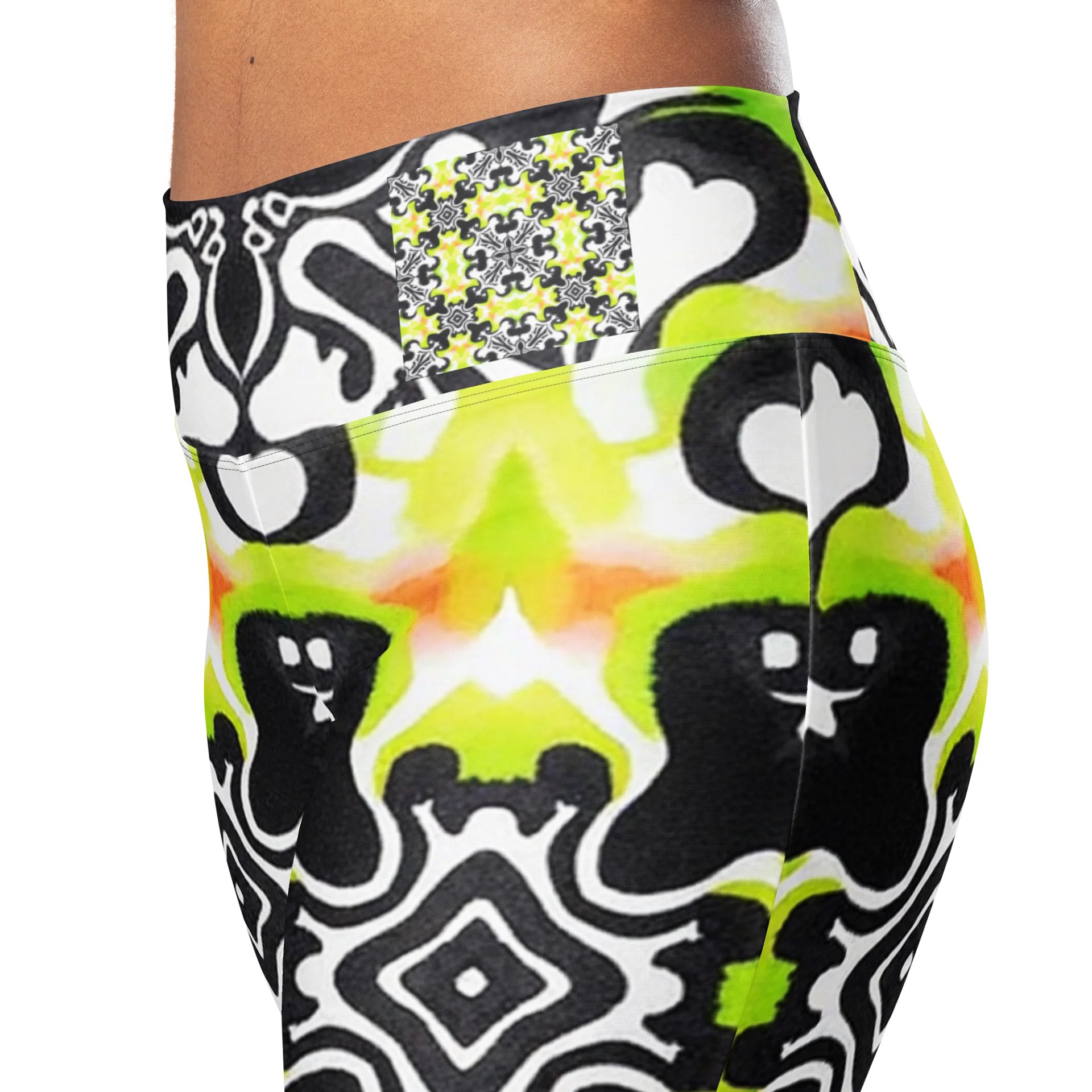 Barry Grady 'Dreamy Blossom' Flare Leggings product image (4)