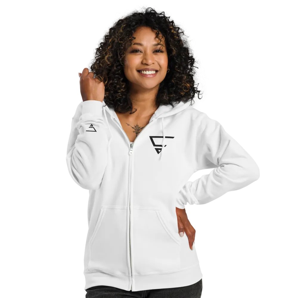 CraytoX Zip-Hoodie - White product image (12)