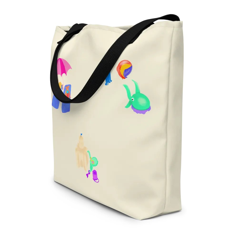 Cuttlefish Beach Doodles Tote product image (8)