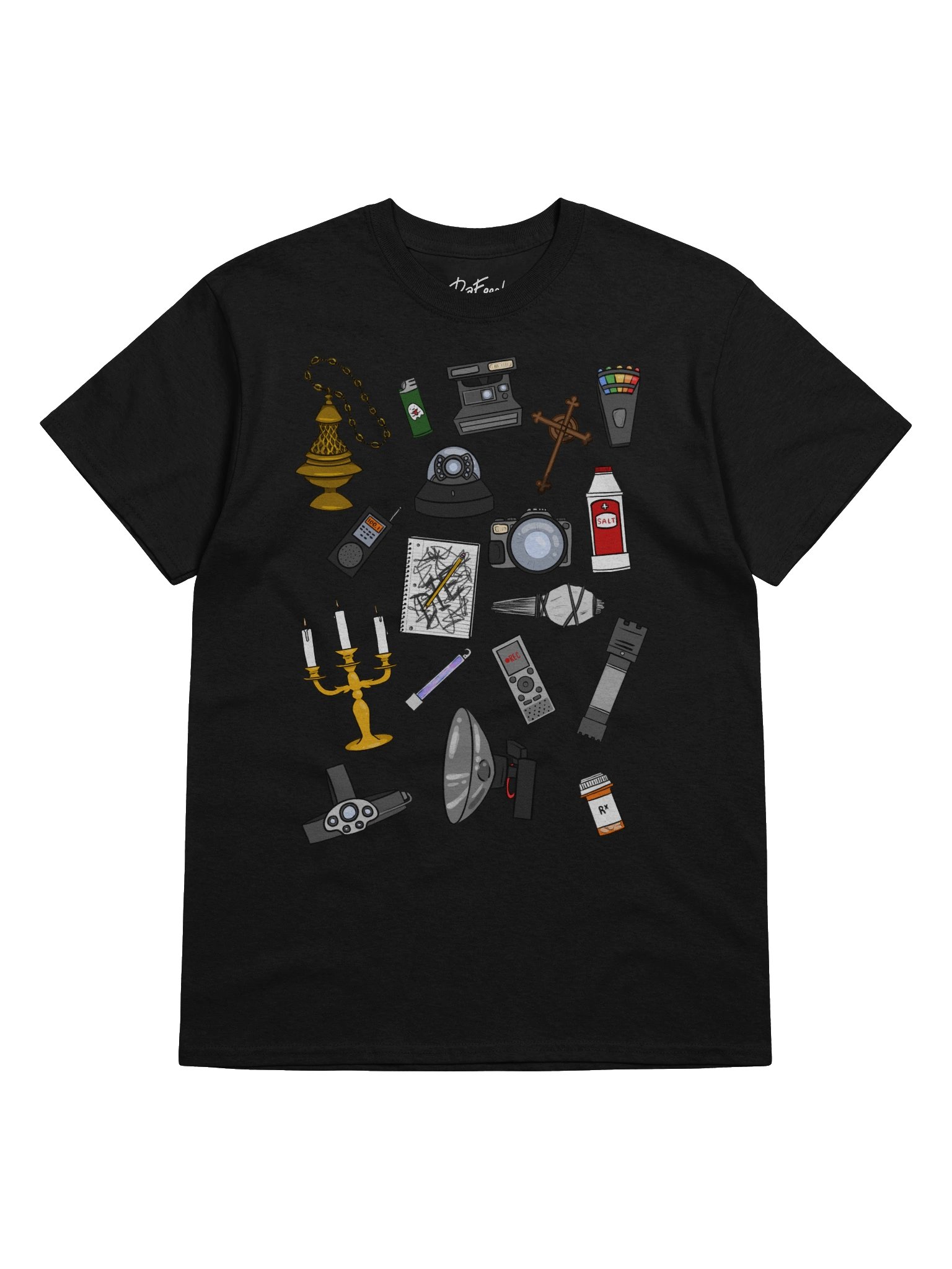 Ghost Hunting Supplies Tee (Front) product image (5)