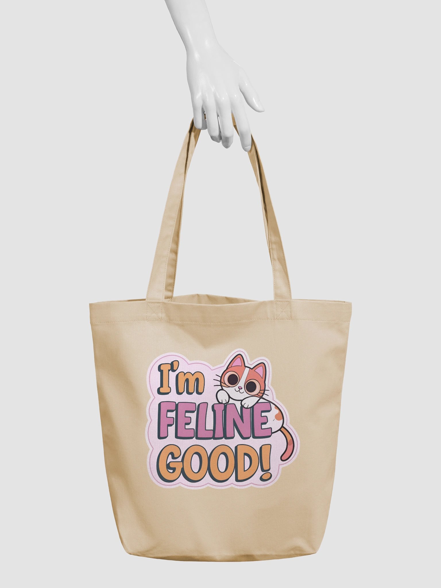 Feline Good Eco-Friendly Tote Bag product image (3)