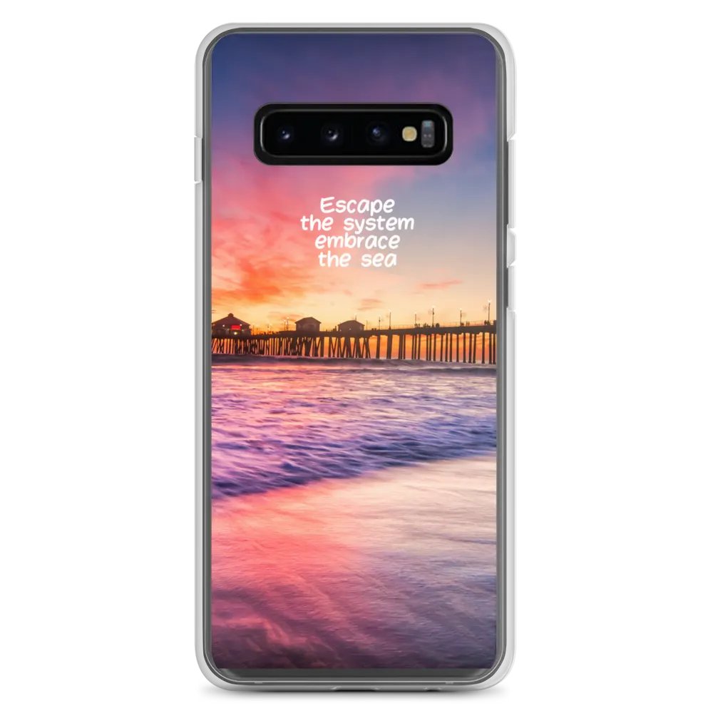 Sunset Serenity Clear Samsung® Case product image (8)