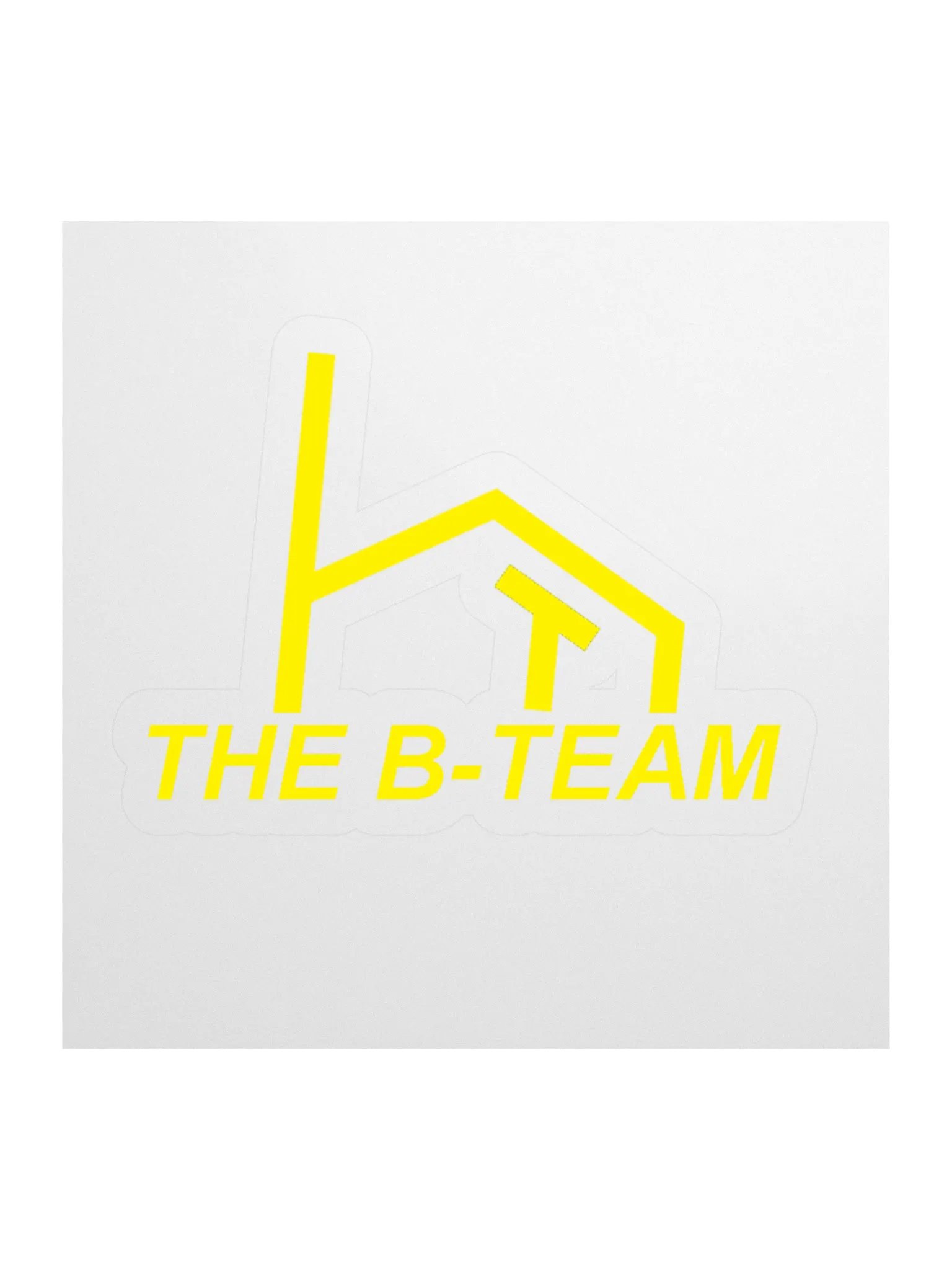 B-Team Yellow Logo Sticker product image (2)