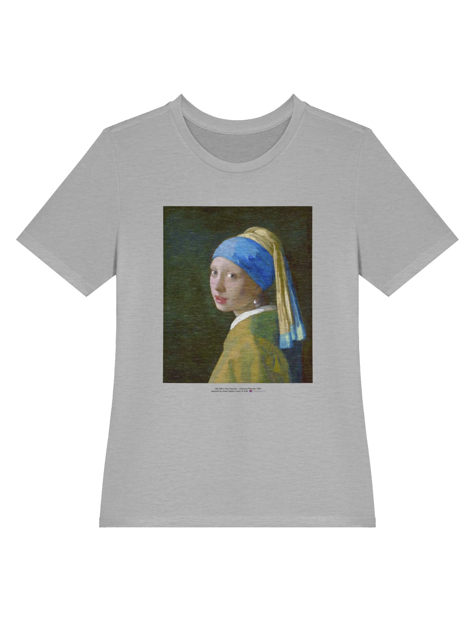 Girl with a Pearl Earring — Women's T-Shirt product image (3)
