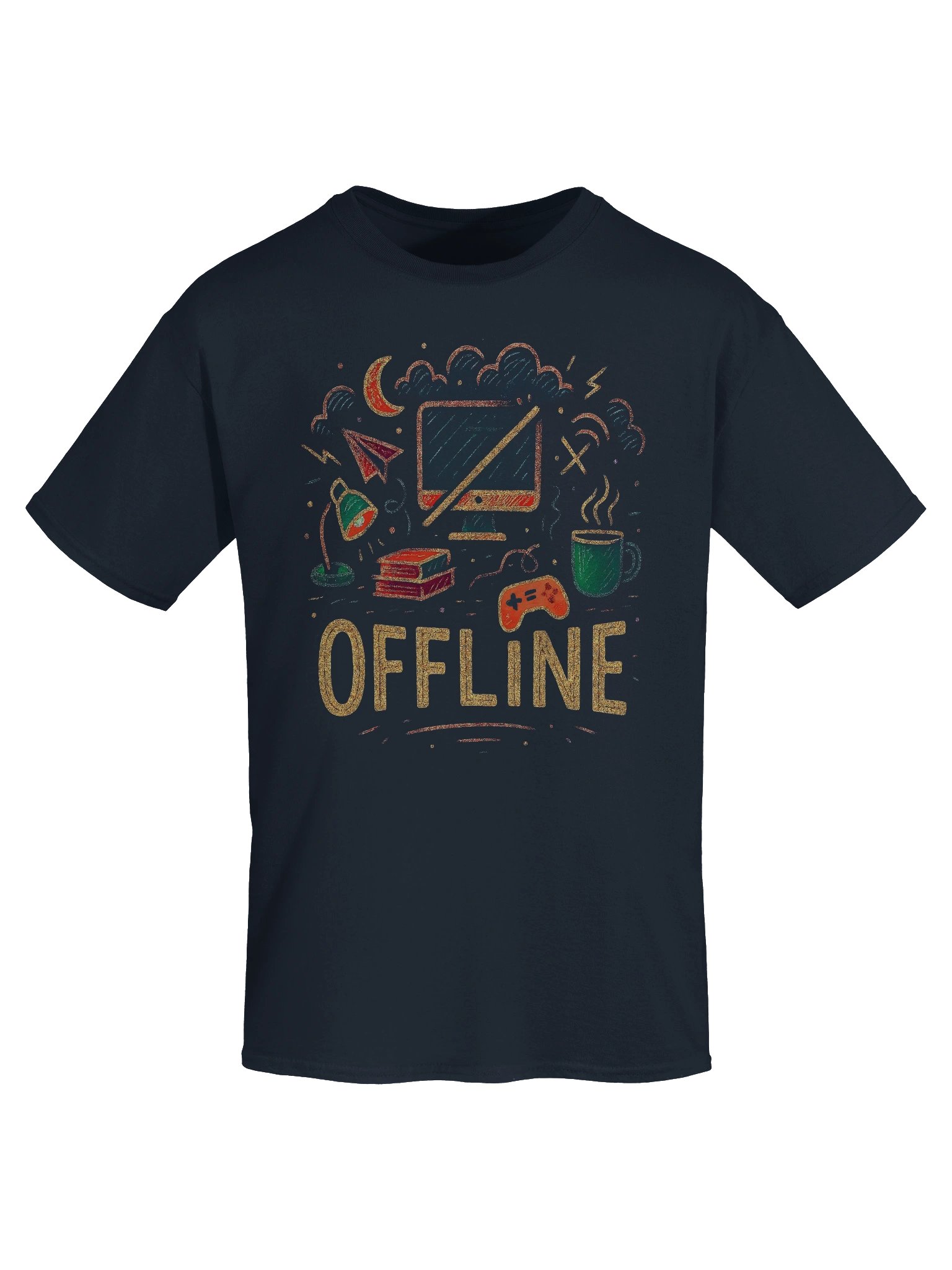 Offline Mode Retro Tee product image (7)