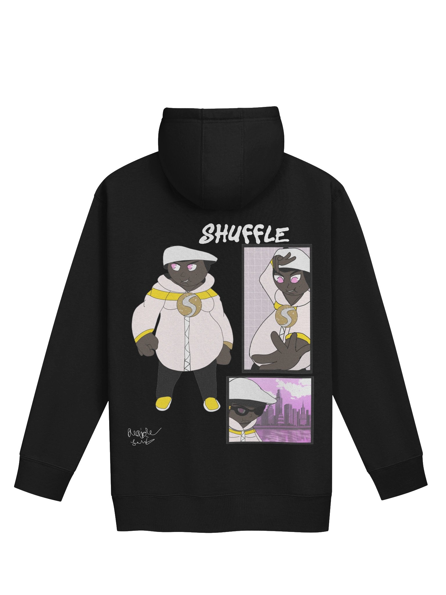 Shuffle Hoodie design product image (2)