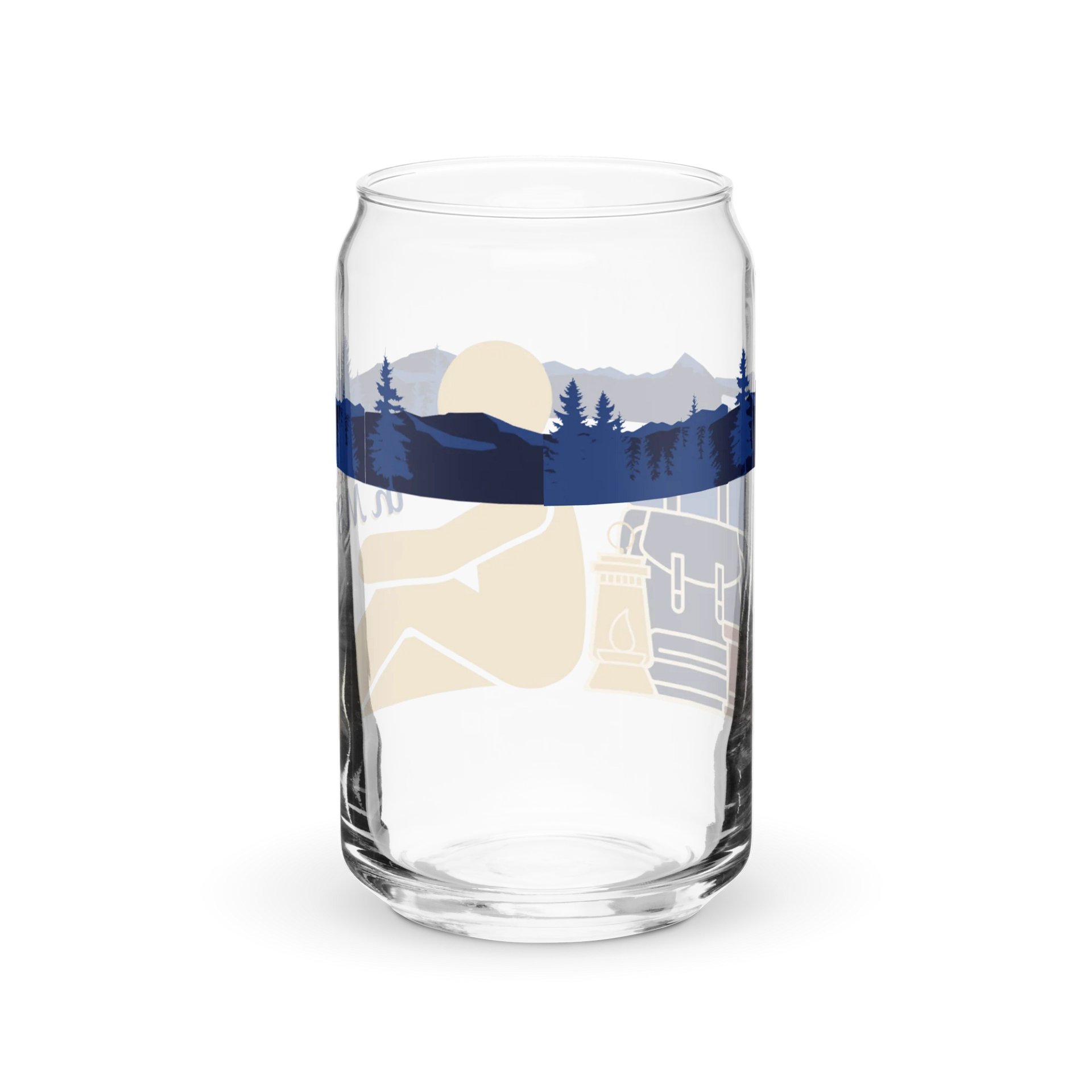 I'd Rather Be Can Shaped Glass product image (6)