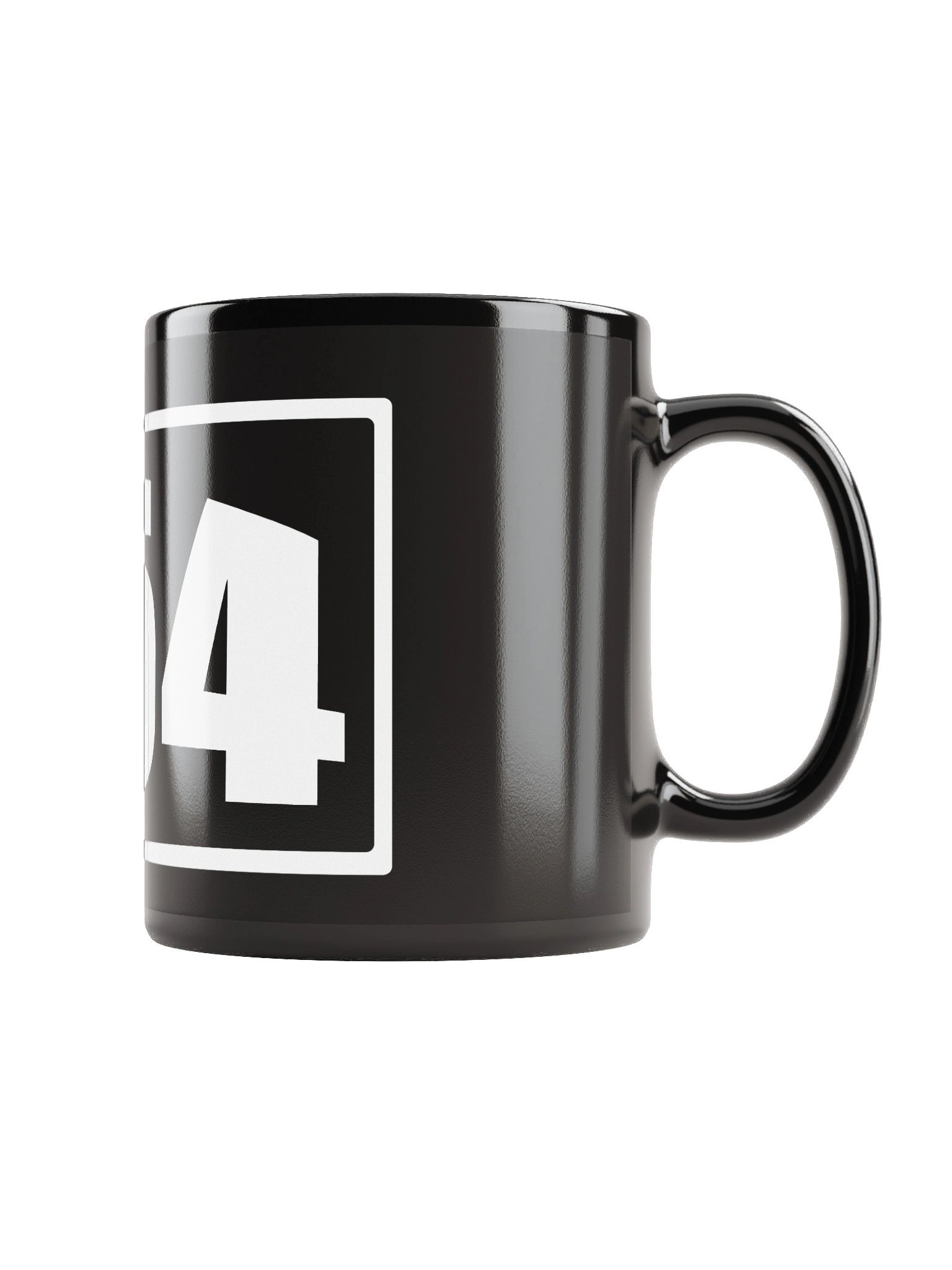 P54 Black Glossy Mug product image (1)