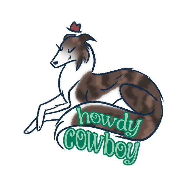 Howdy Cowboy Stickers