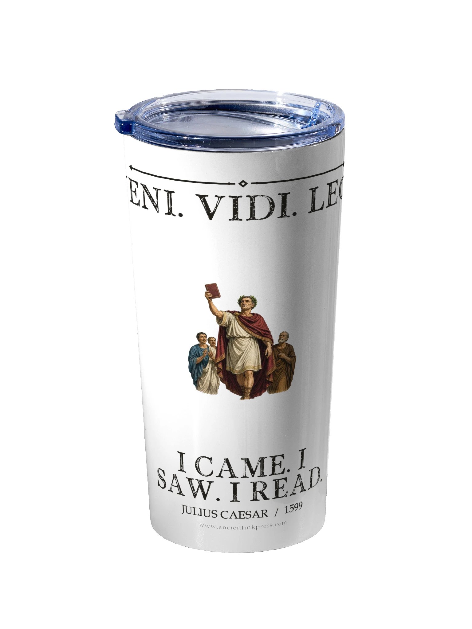 Veni Vidi Legi -- Julius Caesar 20oz Tumbler product image (2)