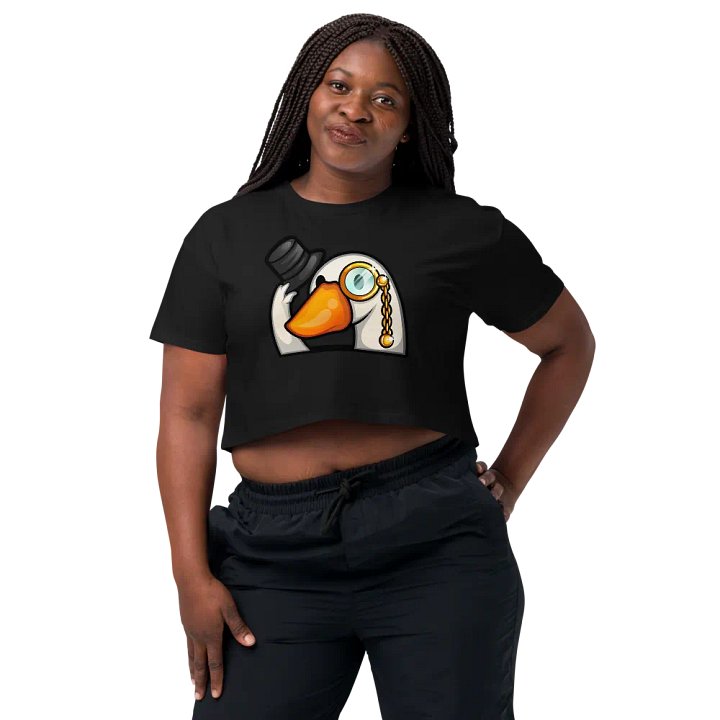 Dapper Goose Crop Top product image (1)